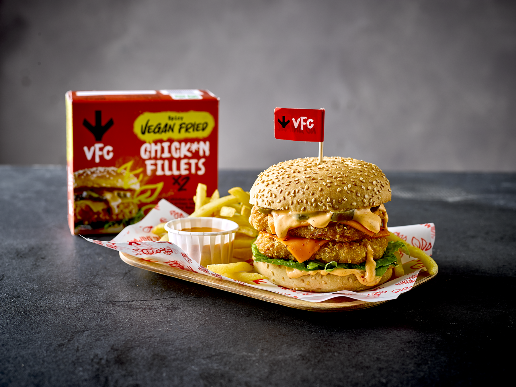 VFC Spicy Fillet Chick*n Burger