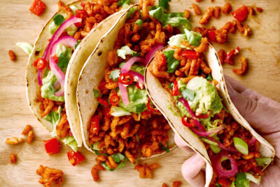 Chick*n Mince Tacos